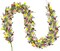 6.5 ft Artificial Wildflower Garland Wisteria Lavender (Indoor Outdoor Home Wedding Arch)